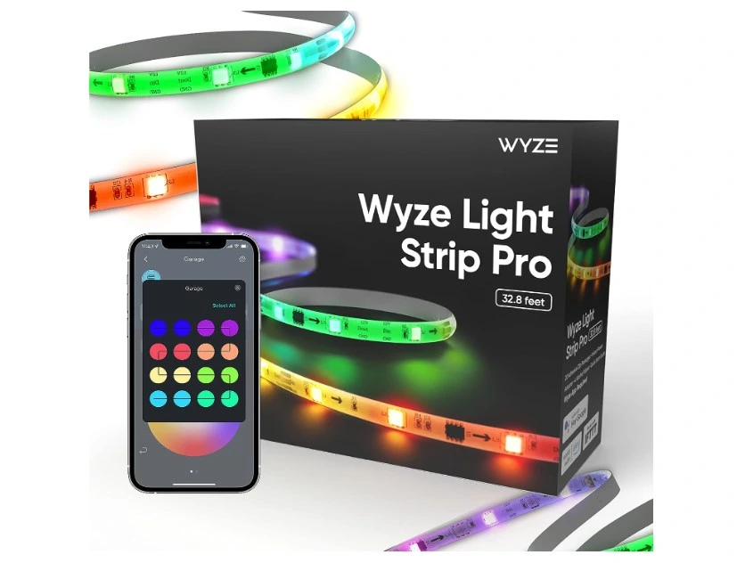 WYZE Light Strip Pro, 32.8ft WiFi LED Strip Lights