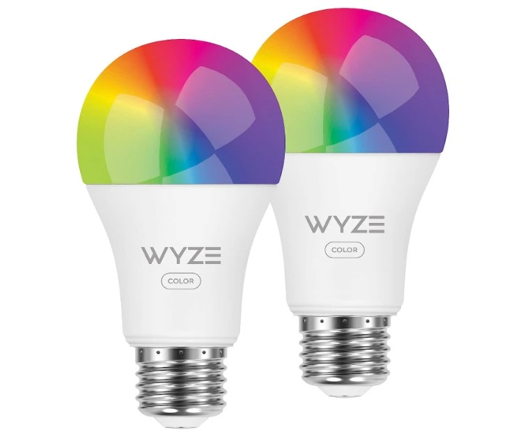 Wyze Bulb Color, 1100 Lumen WiFi RGB and Tunable White A19 Smart Bulb