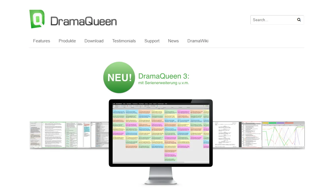 DramaQueen Homepage Review